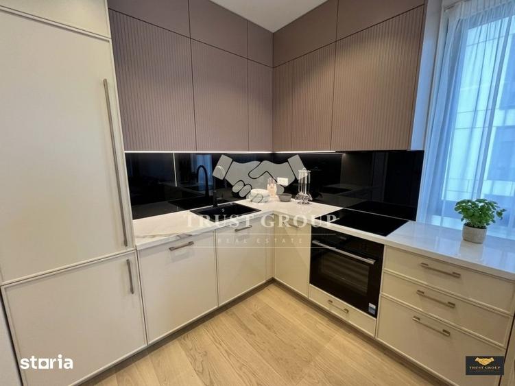Apartament cu 3 camere semidecomandat, mobilat în Herăstrău