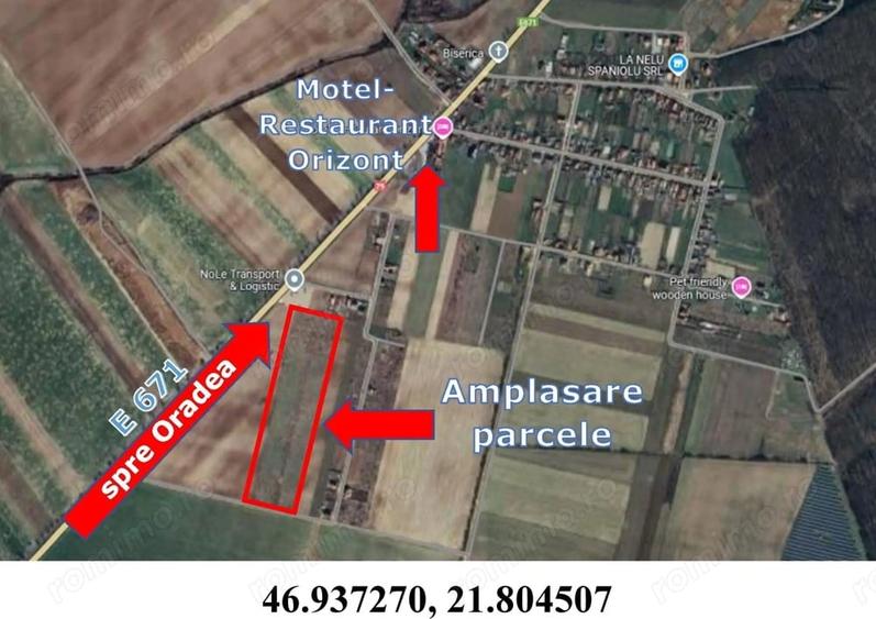 Teren de 533 mp, în Gepiu
