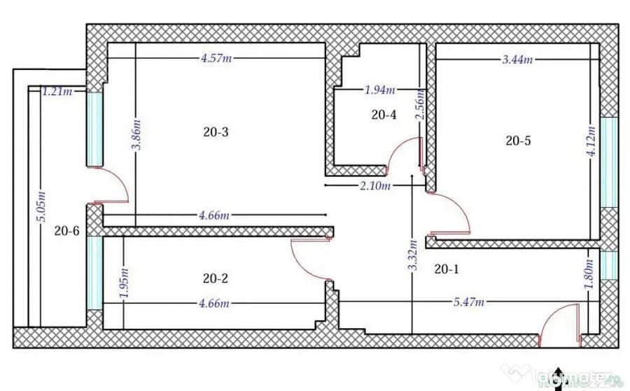 Apartament cu 2 camere decomandat în Apărătorii Patriei