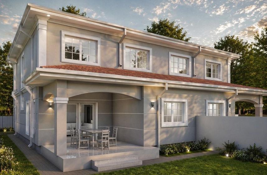 Duplex cu 5 camere cu Canalizare în Moșnița Nouă