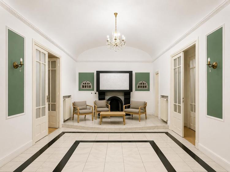 Apartament cu 4 camere semidecomandat în Romană