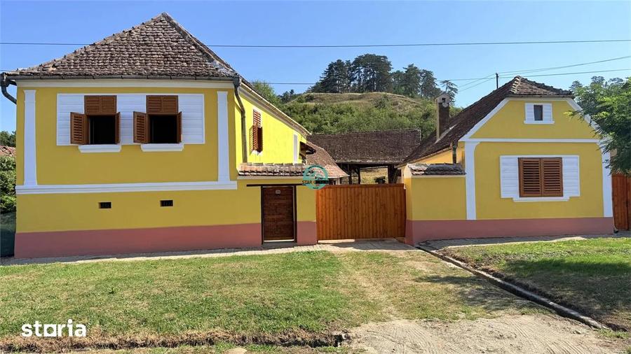 Casă individuală cu 4 camere cu Teren 2100 Mp în Brădeni