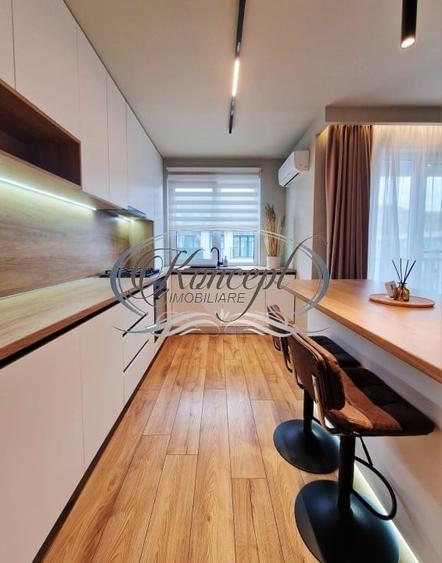Apartament cu 2 camere semidecomandat, mobilat în Florești