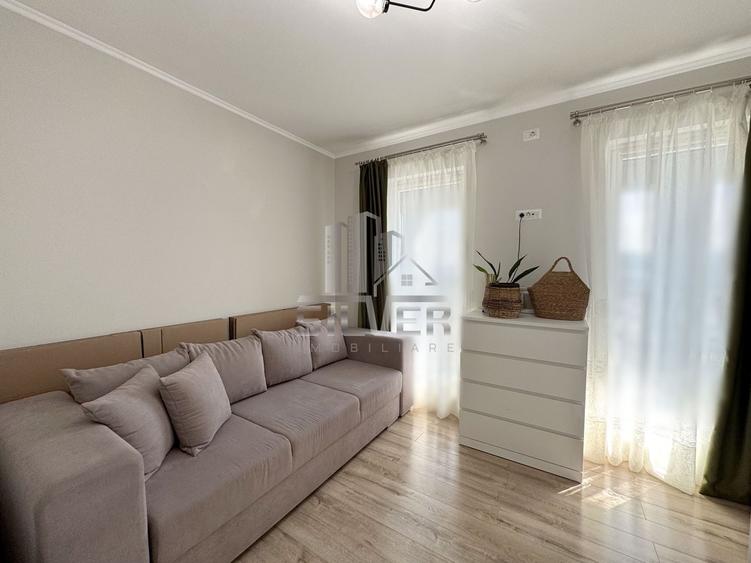 Apartament cu 3 camere semidecomandat, mobilat în Florești