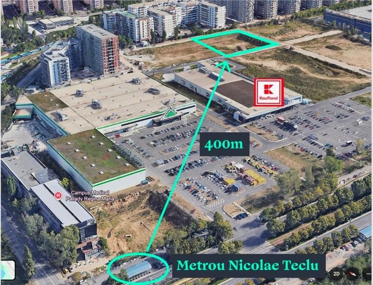 Garsonieră decomandată în Theodor Pallady