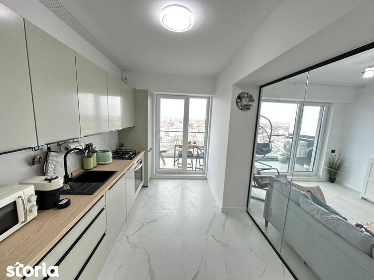 Apartament cu 2 camere, mobilat în Industriilor