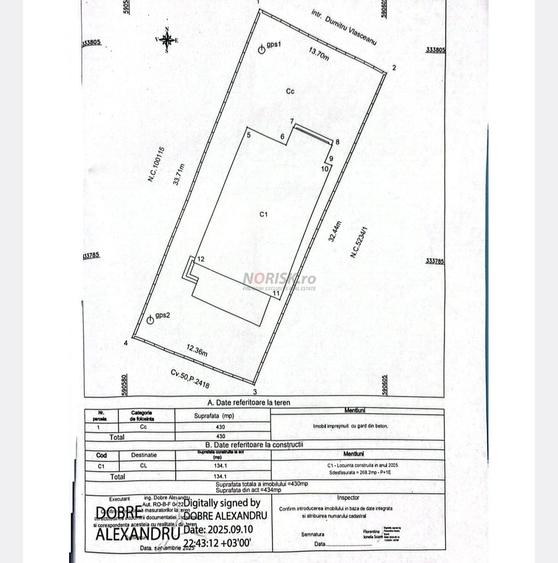 Casă individuală cu 6 camere cu Canalizare în Pipera