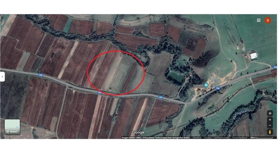 Teren agricol extravilan de 6100 mp, în Daia