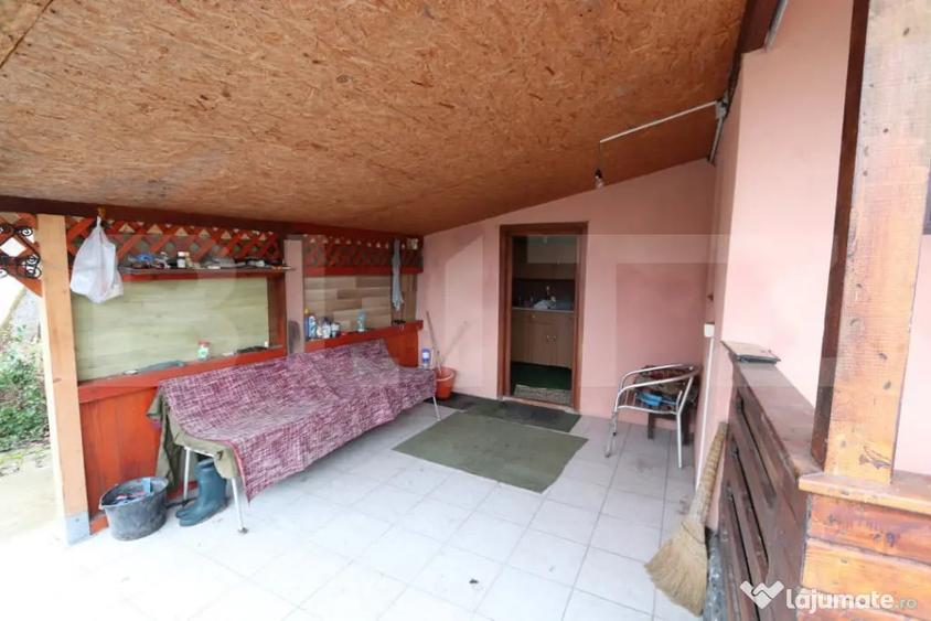 Casă cu 2 camere cu Teren 360 Mp în Central