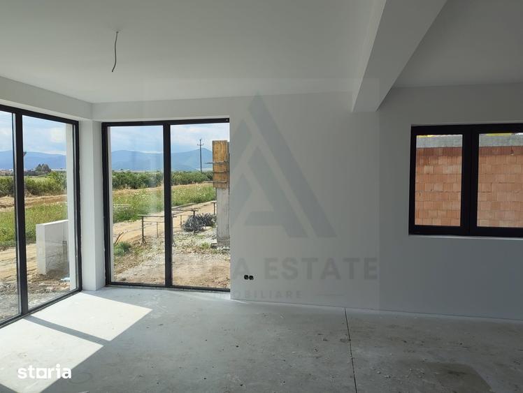Casa premium 4 camere la alb teren de 310 mp 124 mp utili in Cristian - 9