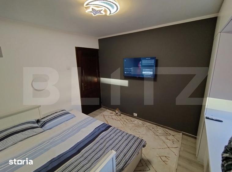 Apartament cu 3 camere decomandat, mobilat în 1 Mai