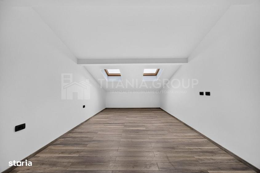 Vila cu arhitectura deosebita, teren 636mp, Cristian, Brasov - 15
