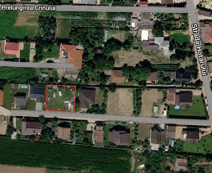 Teren de 750 mp, în Lilieci