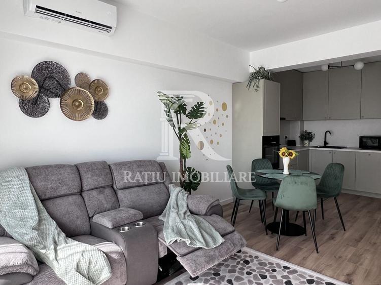 Apartament cu 2 camere semidecomandat, mobilat în Calea Aradului