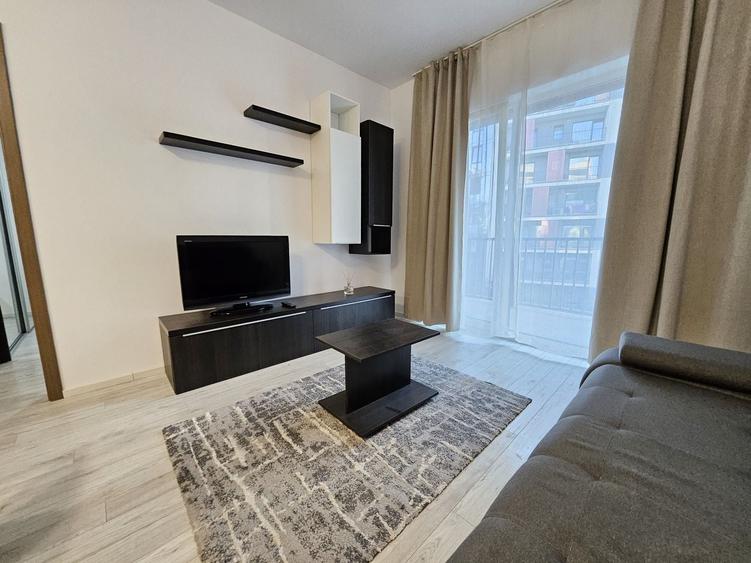 Apartament cu 2 camere semidecomandat, mobilat în Bună Ziua
