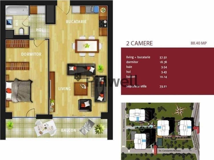 Apartament 2 Camere -InCity Residence-75 mp-Langa Alba Iulia-Dristor - 15