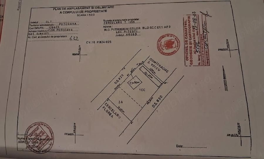 Casă cu Teren 756 Mp în Potcoava