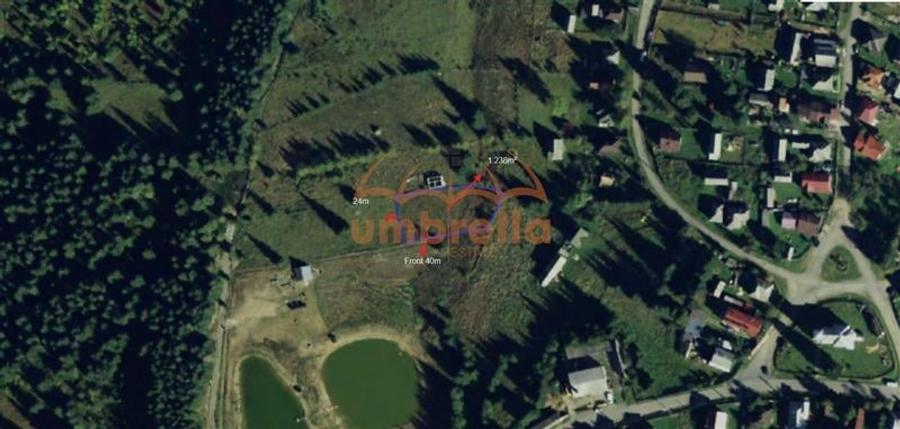 Teren Construcții extravilan de 1238 mp, în Beliș