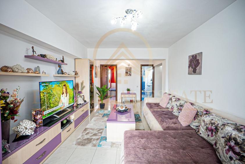 Apartament cu 4 camere decomandat, mobilat în Tomis Nord