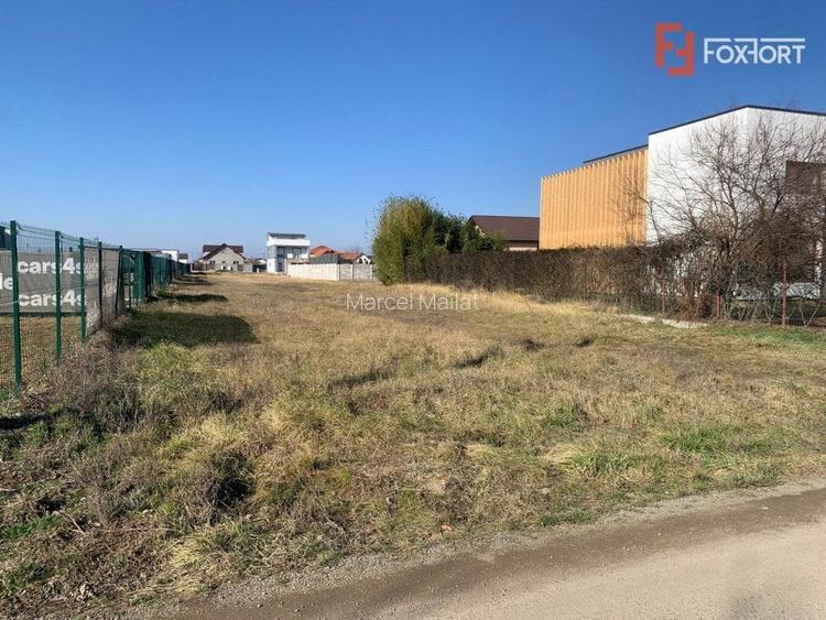 Teren 2244 mp in Dumbravita, toate utilitatile, ideal rezidential sau comercial