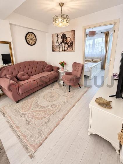 Apartament cu 3 camere semidecomandat, mobilat în Mărăști