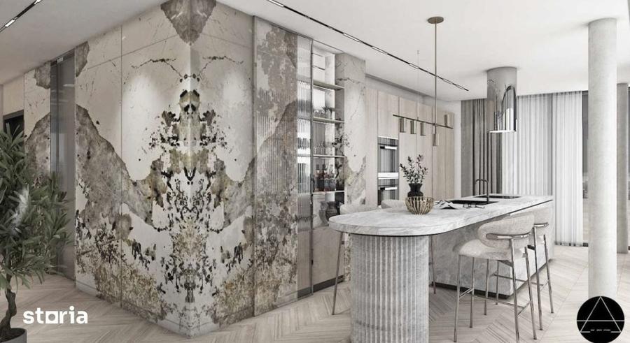 Penthouse, 134mp, terasa panoramica de 125mp cu jacuzzi, zona Central - 2