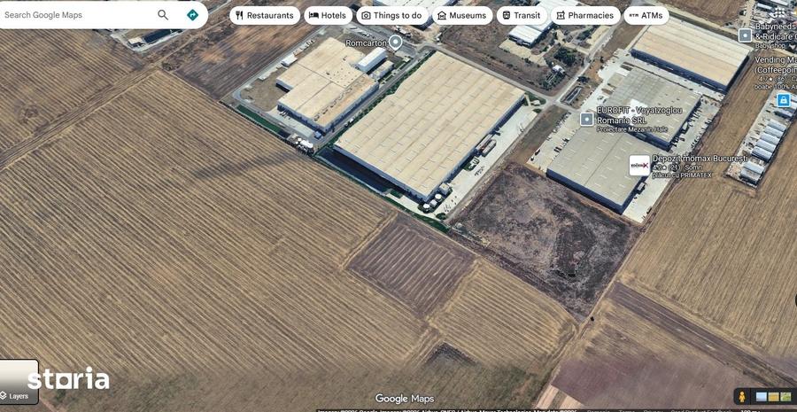 Vanzare teren idustrial 45.000mp Jumbo Popesti acces dn4,A0,Centura - 4