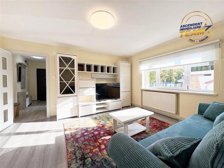 Apartament cu 2 camere nedecomandat, mobilat în Lenin