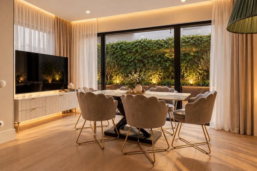 Apartament cu 3 camere decomandat, mobilat în Iancu Nicolae