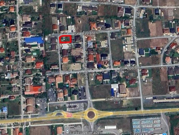 Teren Construcții intravilan de 625 mp, în Săcălaz