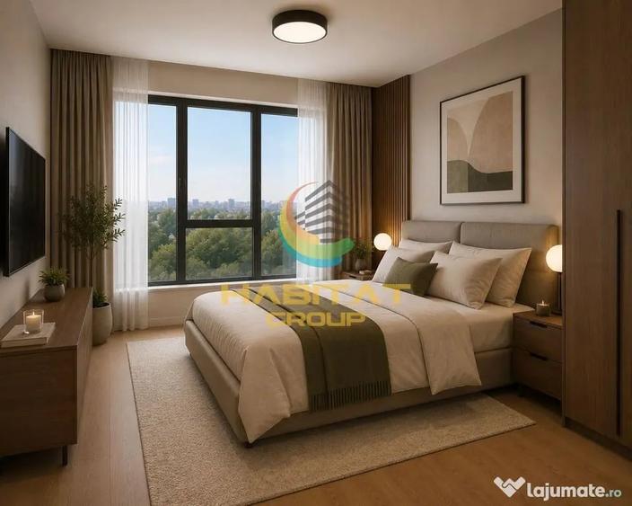 Apartament cu 3 camere decomandat în Titan
