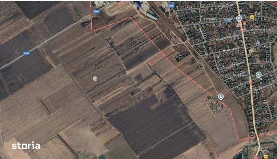 Teren de 4300 mp, în Smârdioasa