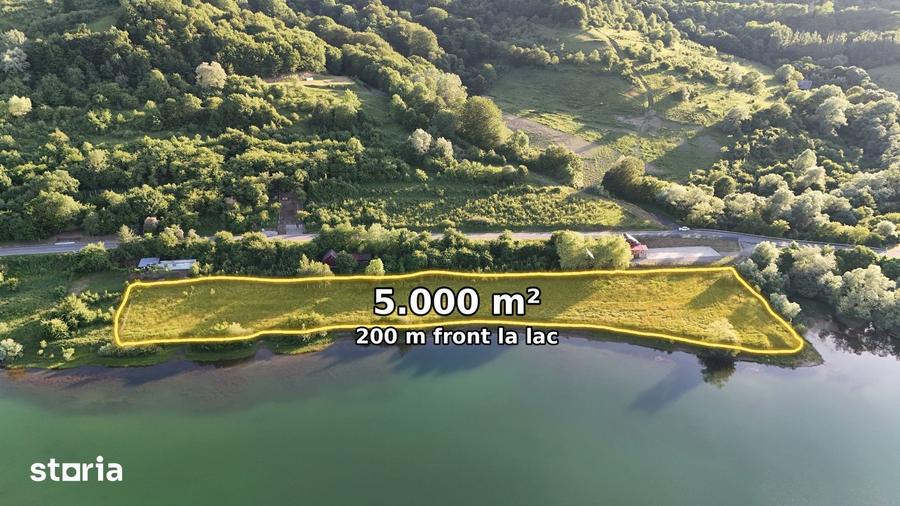 Teren unic de 5.000 m2, chiar pe malul lacului Bezid - 10