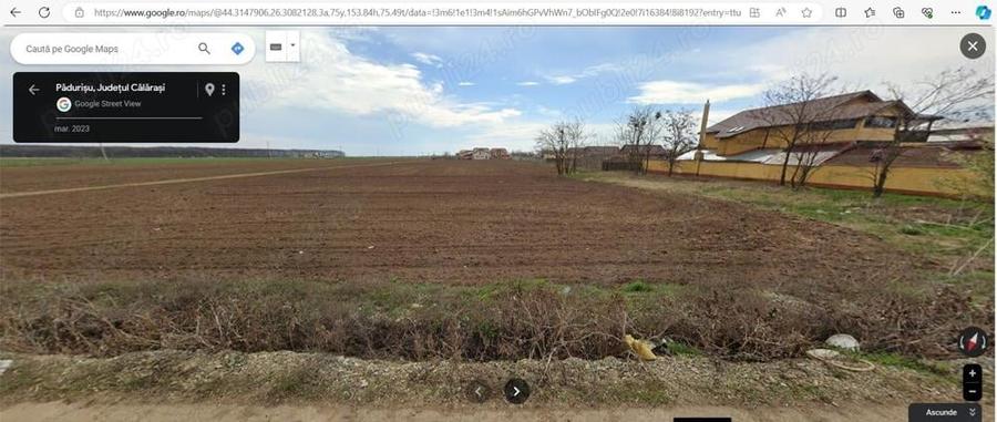 Vanzare teren intravilan 2000 mp Frumusani, sat Padurisu - 2