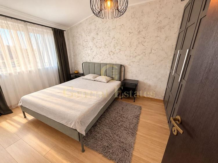 Apartament cu 2 camere semidecomandat, mobilat în Sânpetru
