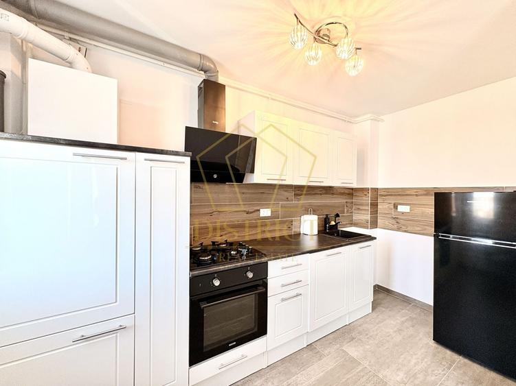Apartament cu 2 camere semidecomandat, mobilat în Moșnița Nouă
