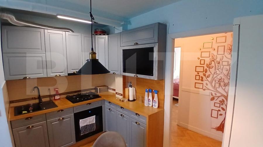 Apartament cu 3 camere decomandat, mobilat în Tudor Vladimirescu
