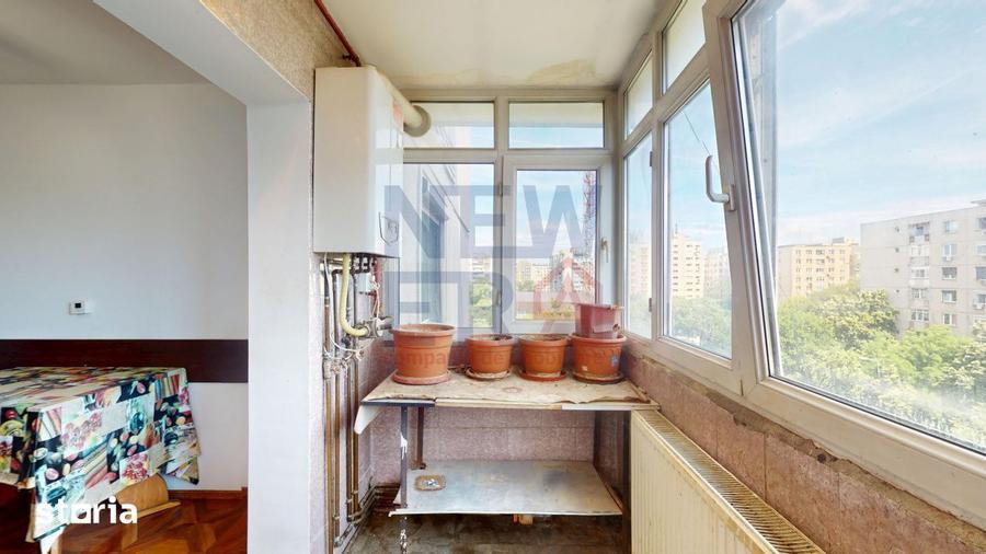 Apartament cu 3 camere decomandat, mobilat în Rahova