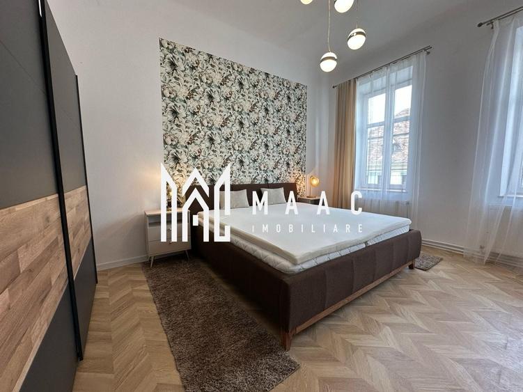 Apartament cu 3 camere semidecomandat, mobilat în Central