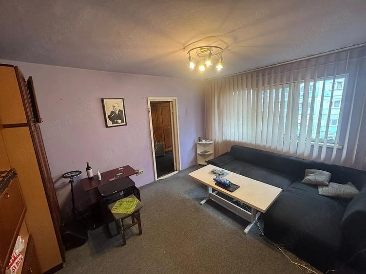Apartament cu 2 camere nedecomandat în Dacia
