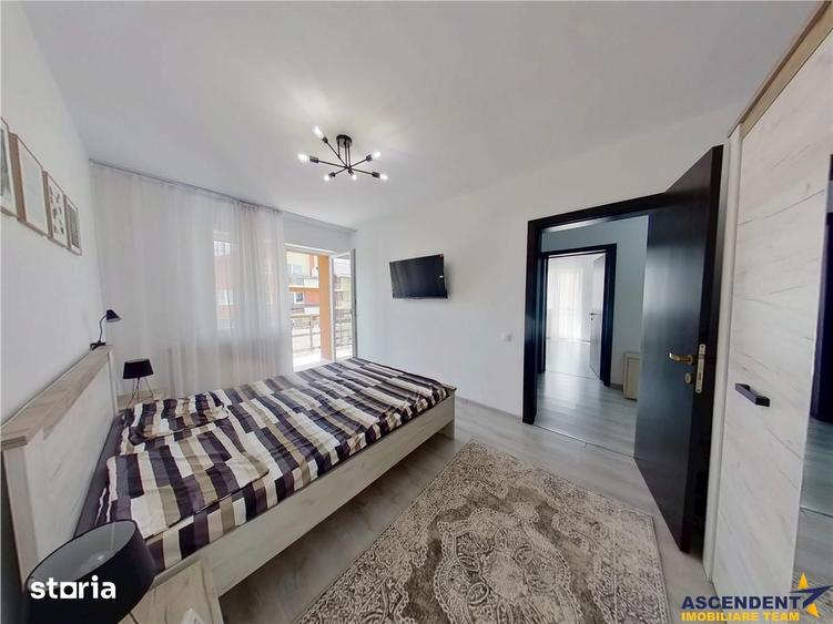 Apartament cu 2 camere, mobilat în Sânpetru