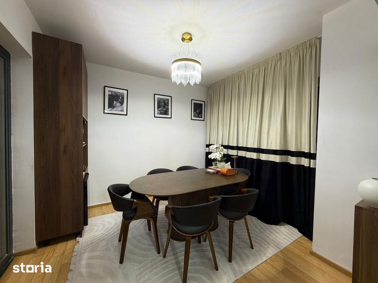 Apartament cu 3 camere, mobilat în Pipera