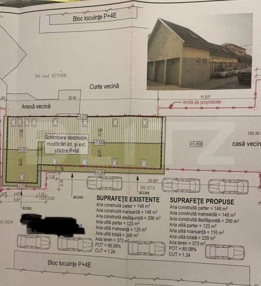 Spațiu comercial, de 240 mp, în Complex Studențesc