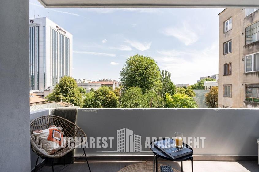 Apartament cu 2 camere semidecomandat, mobilat în P-ța Romană