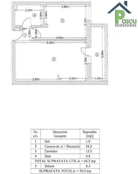Apartament cu 5 camere decomandat în Berceni