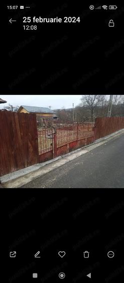Teren de 726 mp, în Boteni
