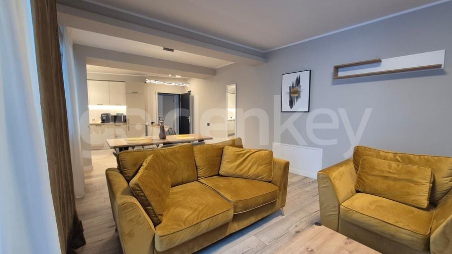Apartament cu 3 camere decomandat, mobilat în Dorobanți