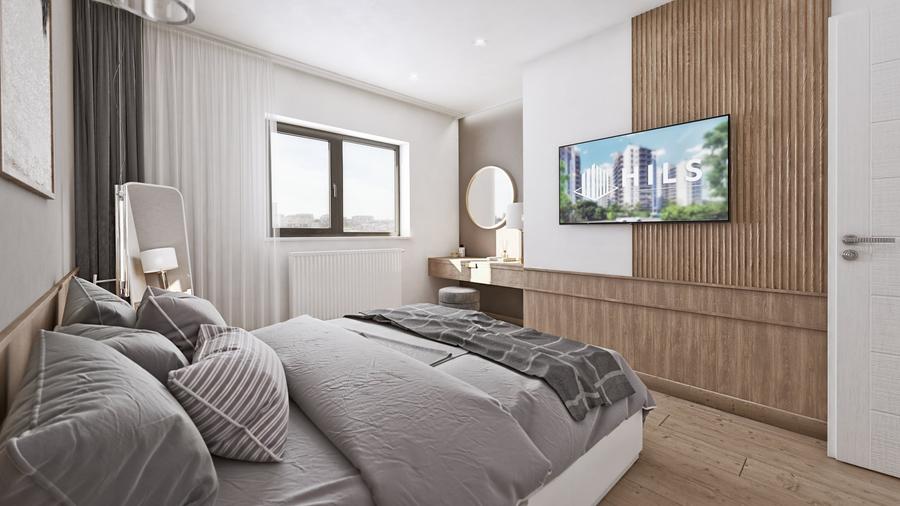 Apartament cu 3 camere decomandat în Industriilor