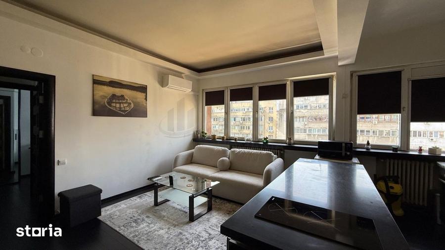 Apartament cu 2 camere semidecomandat, mobilat în Cișmigiu