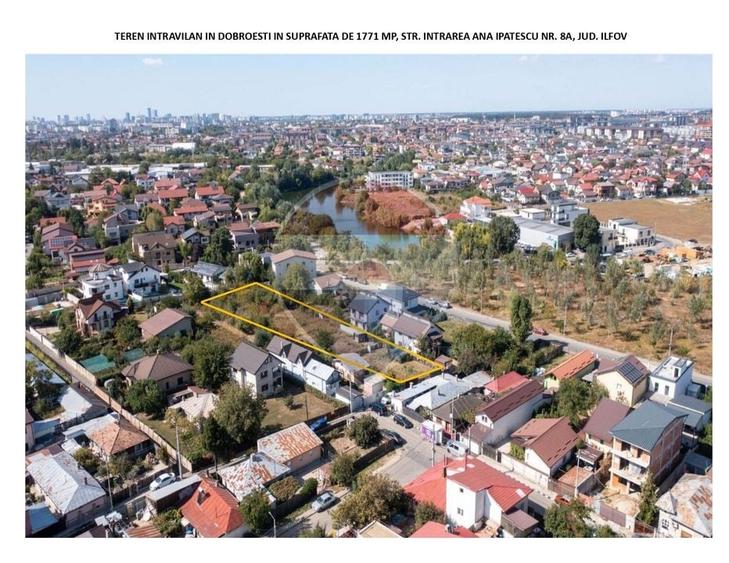 Teren Construcții intravilan de 1771 mp, în Dobroești